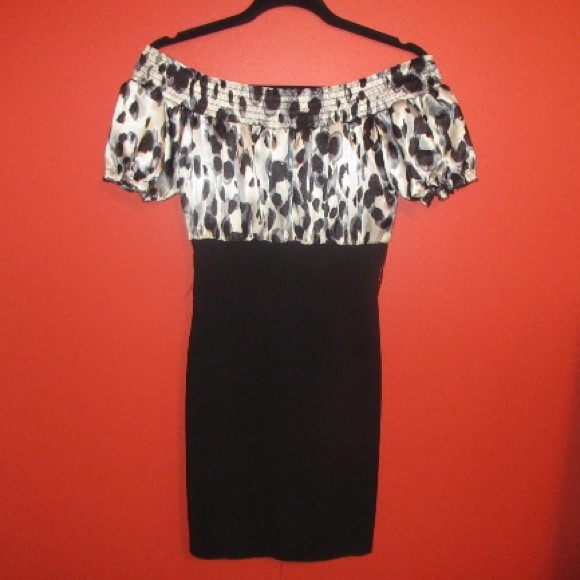 Dresses & Skirts - Off the Shoulder Pencil Skirt Dress